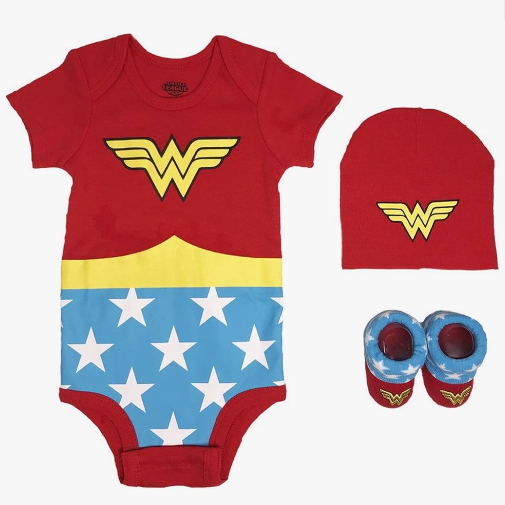 Wonder Woman Infant Halloween Costume 0-6 months